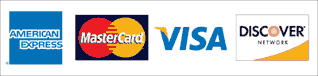 AmEx MasterCard VISA Discover